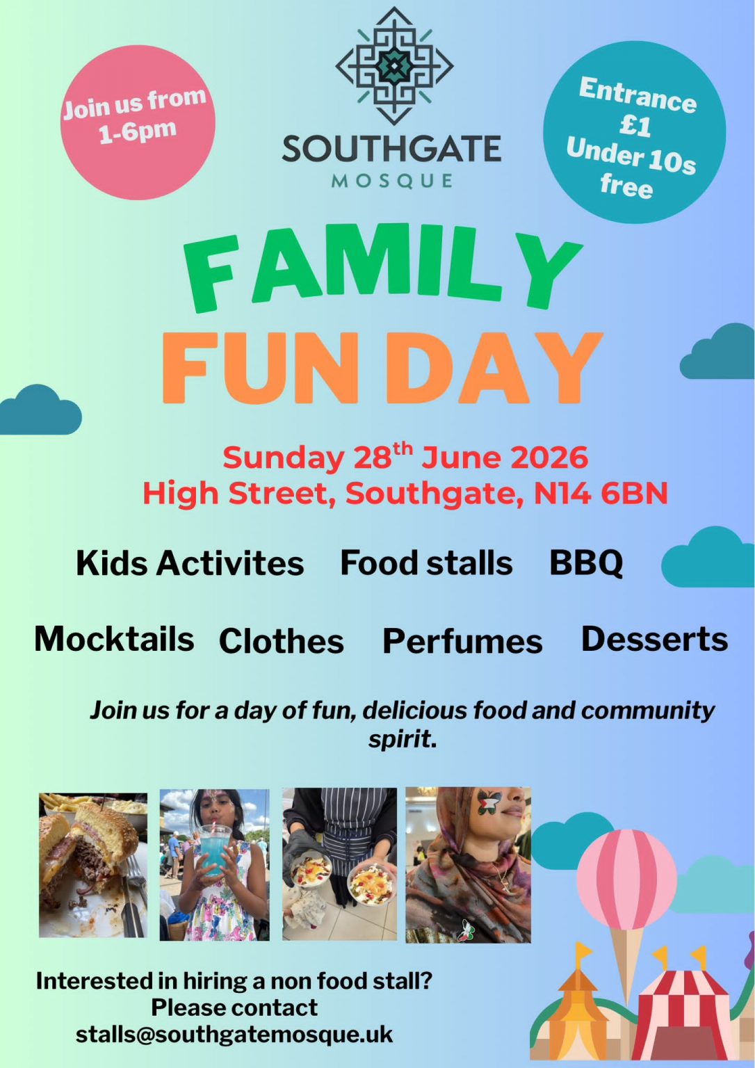 Family Fun Day – 2026 – Southgate Mosque